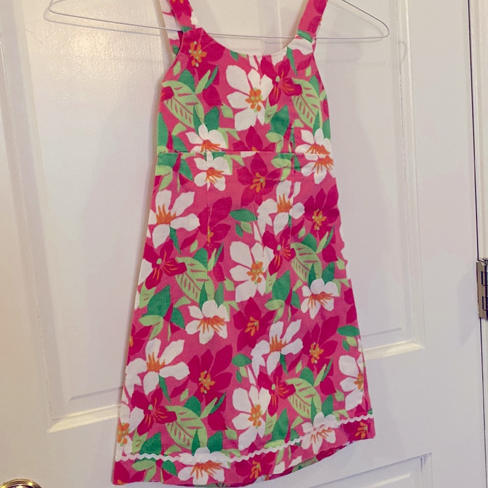 Hawaiian print child dress by kcparker